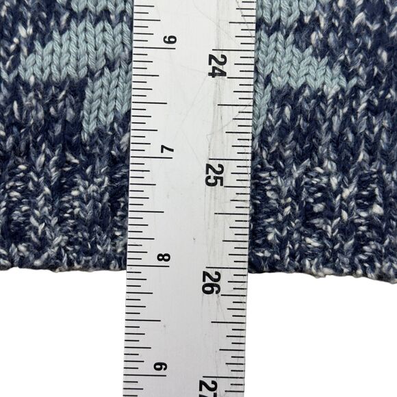 Lizwear Sweater Women's Large Ivory Knit Crew Romantic Classics 1/4 Zip Thermal - Picture 11 of 11